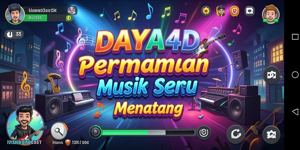Gameplay menarik di DAYA4D dengan berbagai lagu musik.