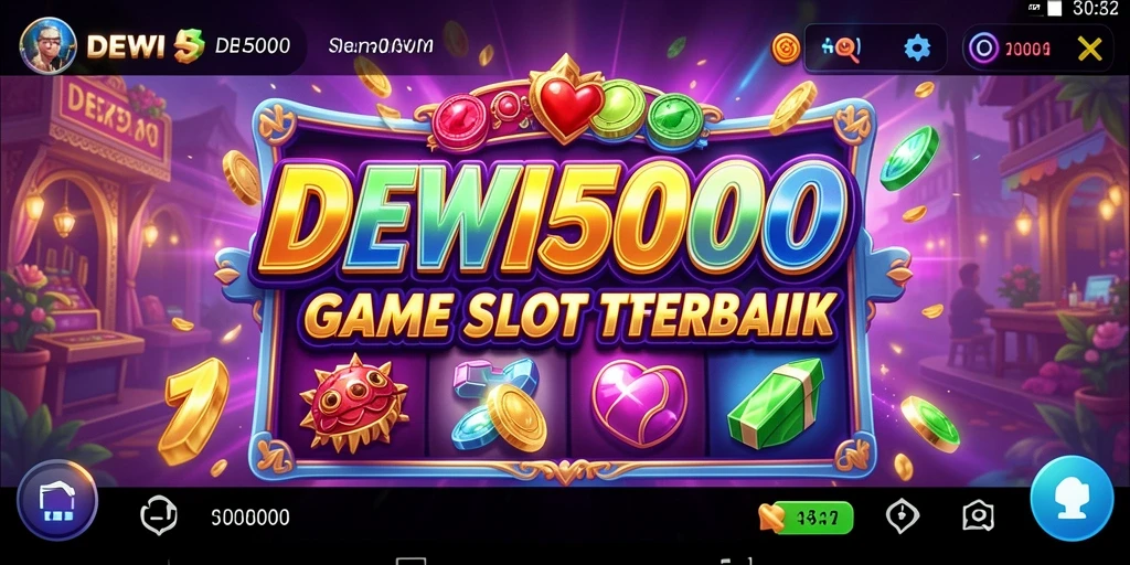 Tampilan gameplay DEWI5000 yang seru dan interaktif.
