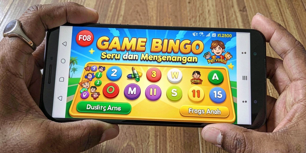 Gameplay seru F08 dengan fitur Bingo yang menantang.