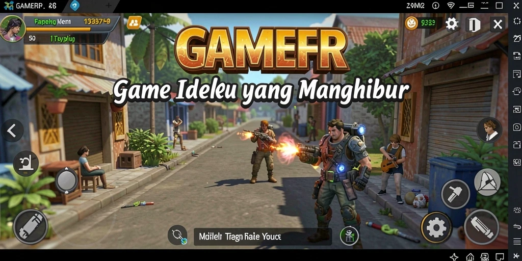 Screenshot menunjukkan aktivitas gameplay GAMERP yang seru dan menawan.