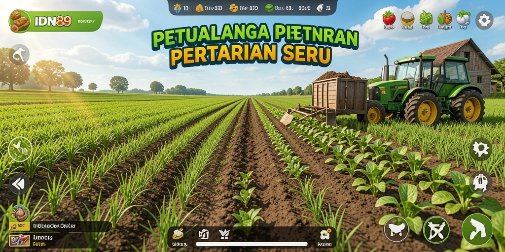 Gameplay pertanian yang menakjubkan dan interaktif di IDN89.