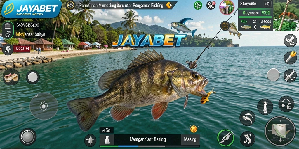 Tampilan gameplay JAYABET yang menarik dan realistis dalam permainan Fishing.