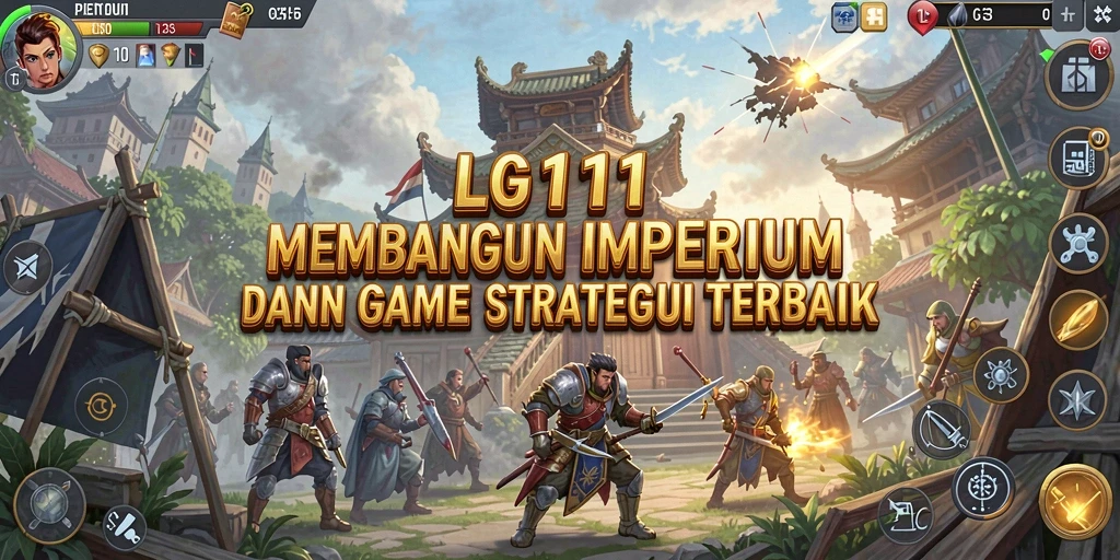 Tangkapan layar utama yang menunjukkan aksi strategis dalam LG111.