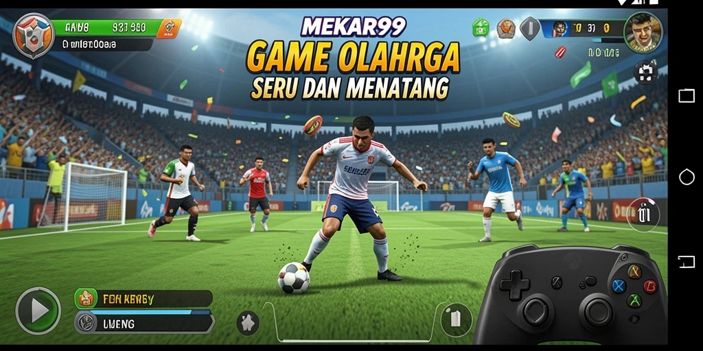 Tampilan gameplay seru dengan grafik menawan di MEKAR99.
