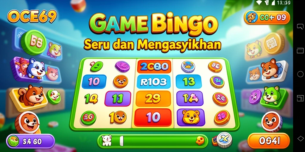 Tampilan gameplay OCE69 yang menyenangkan dan interaktif.