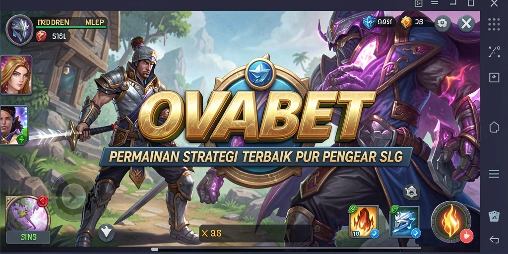 Tampilan menarik dari gameplay OVABET yang penuh strategi.