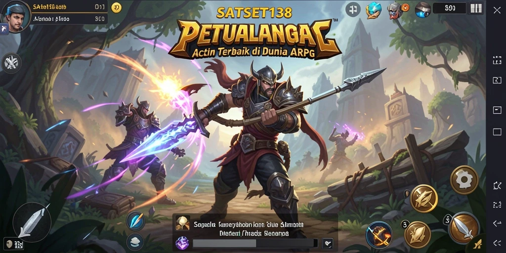 Tampilan screenshot SATSET138 yang menampilkan aksi seru dalam game ARPG.
