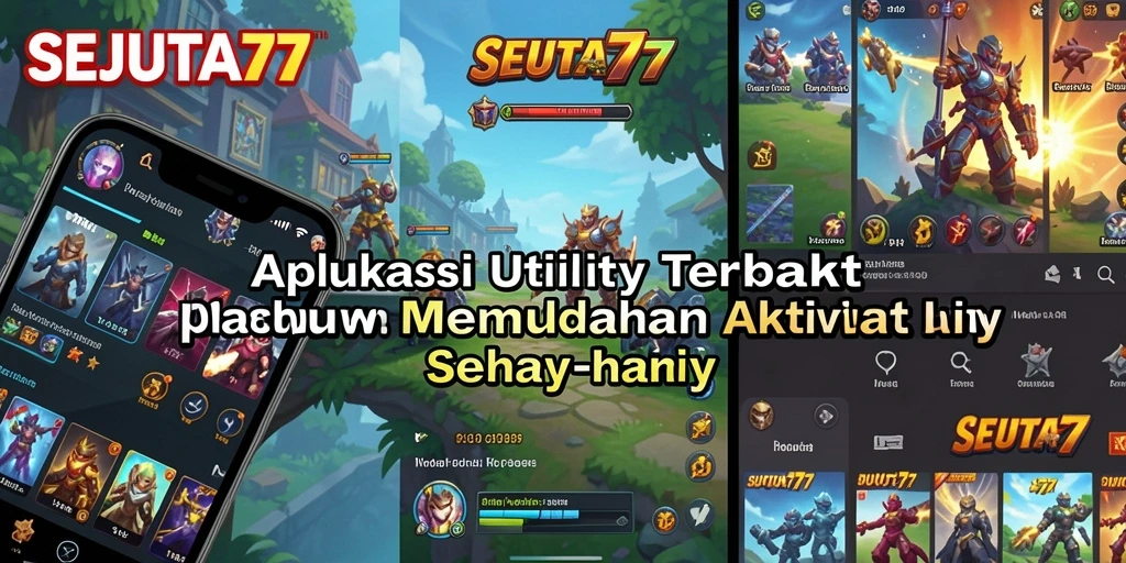 Screenshot SEJUTA77 menampilkan antarmuka yang user-friendly dan fitur pengingat.