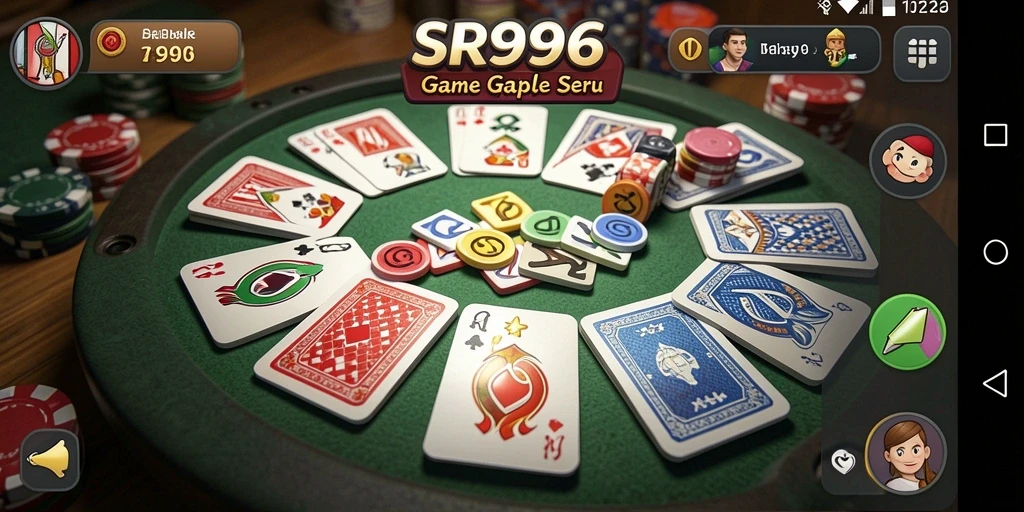 Tampilan gameplay Gaple yang menarik di SR996.