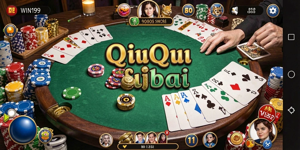 Screenshot gameplay QiuQiu di WIN199 yang penuh aksi.